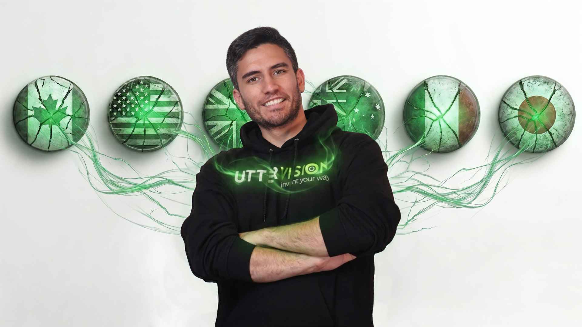 Sahand Vafaei, founder of UtterVision
